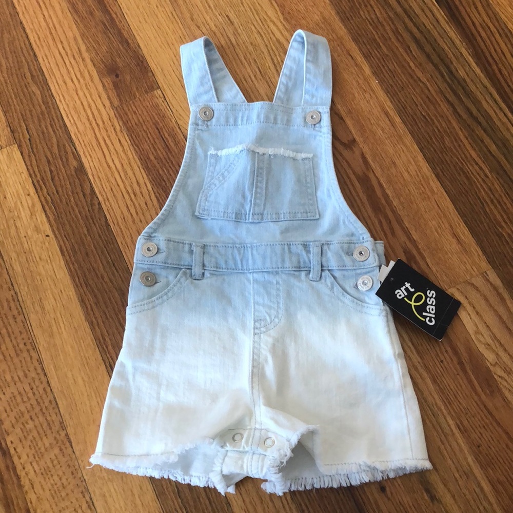 Denim overalls